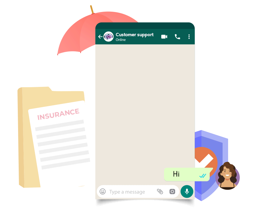 "Insurance Bot and Customer Conversation"