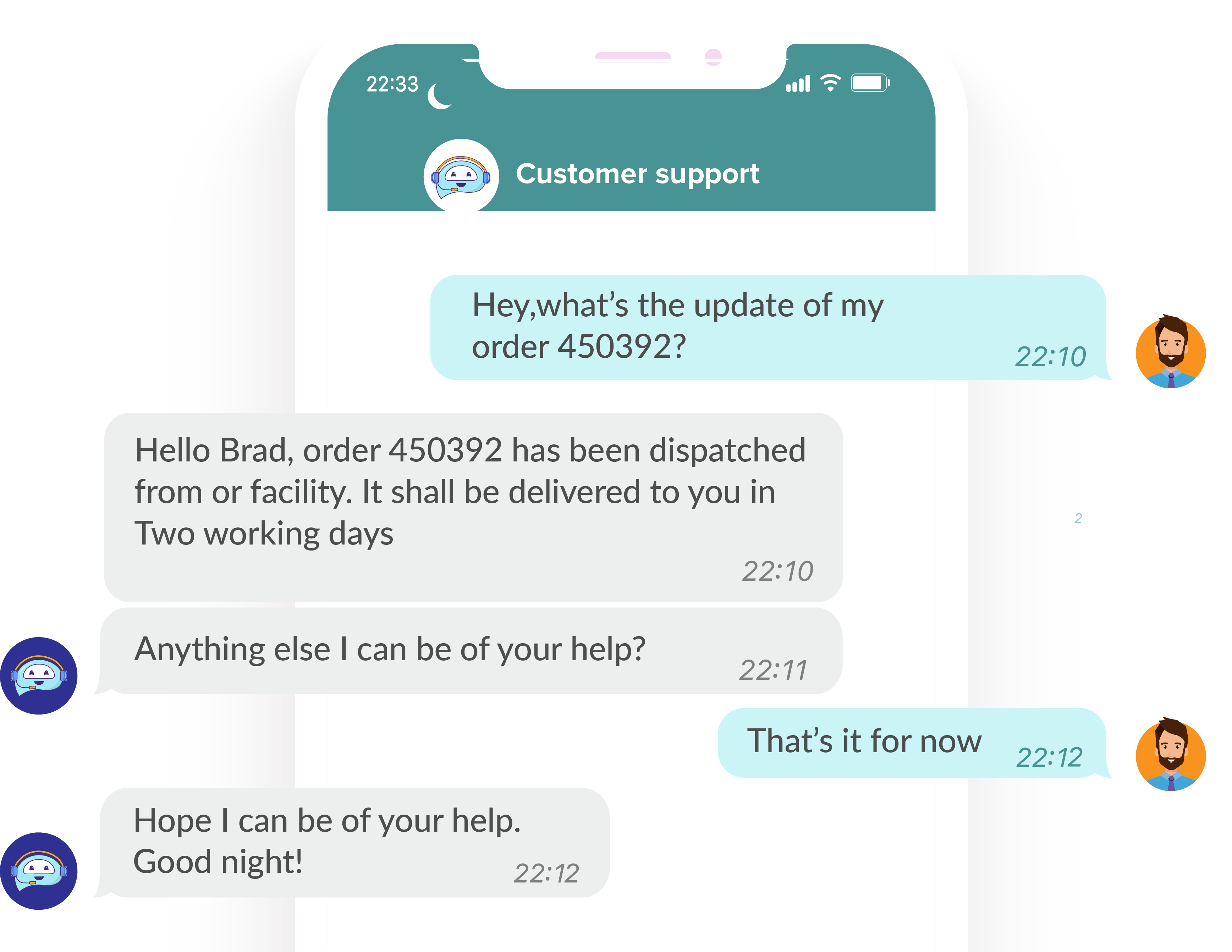 "customer support automation"